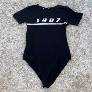 1987 Black Bodysuit